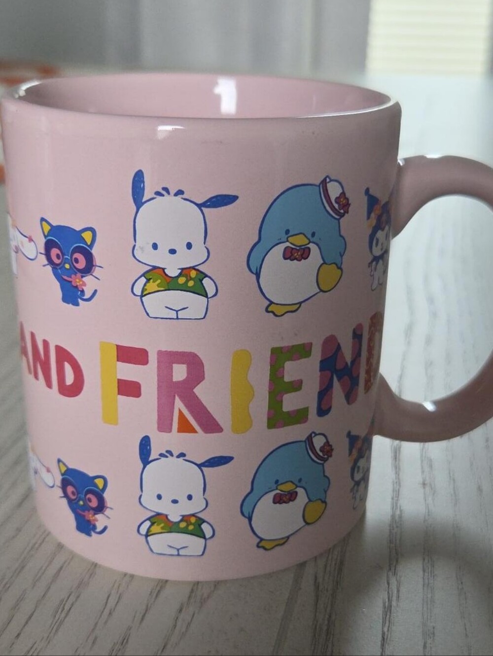 Sanrio Hello Kitty & Friends Best Friends Pink Mug Bioworld